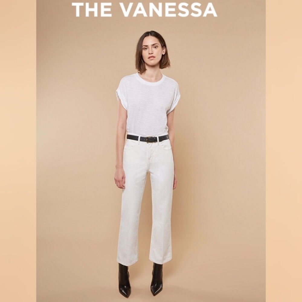 Current/Elliott The Vanessa Cropped Denim Size 26